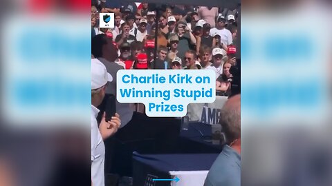 ❌ Charlie Kirk on Winning Stupid Prizes 🤣