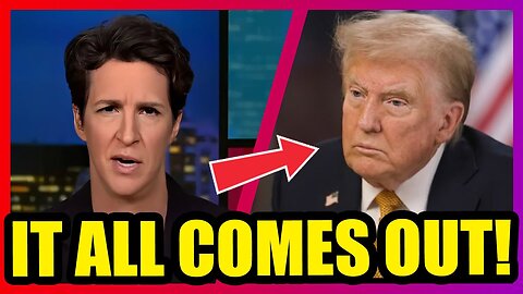 Breaking News Trump’s CRAZY Reaction After Maddow GOES PUBLIC Just Leaked!