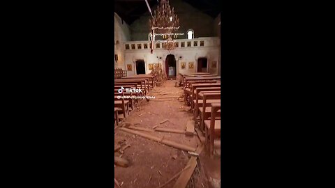 Israel bombed the historic Saint George’s Church in Lebanon…