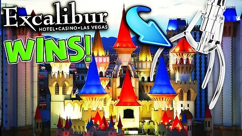 WINNING AT EXCALIBUR ARCADE! (Las Vegas, Nevada)