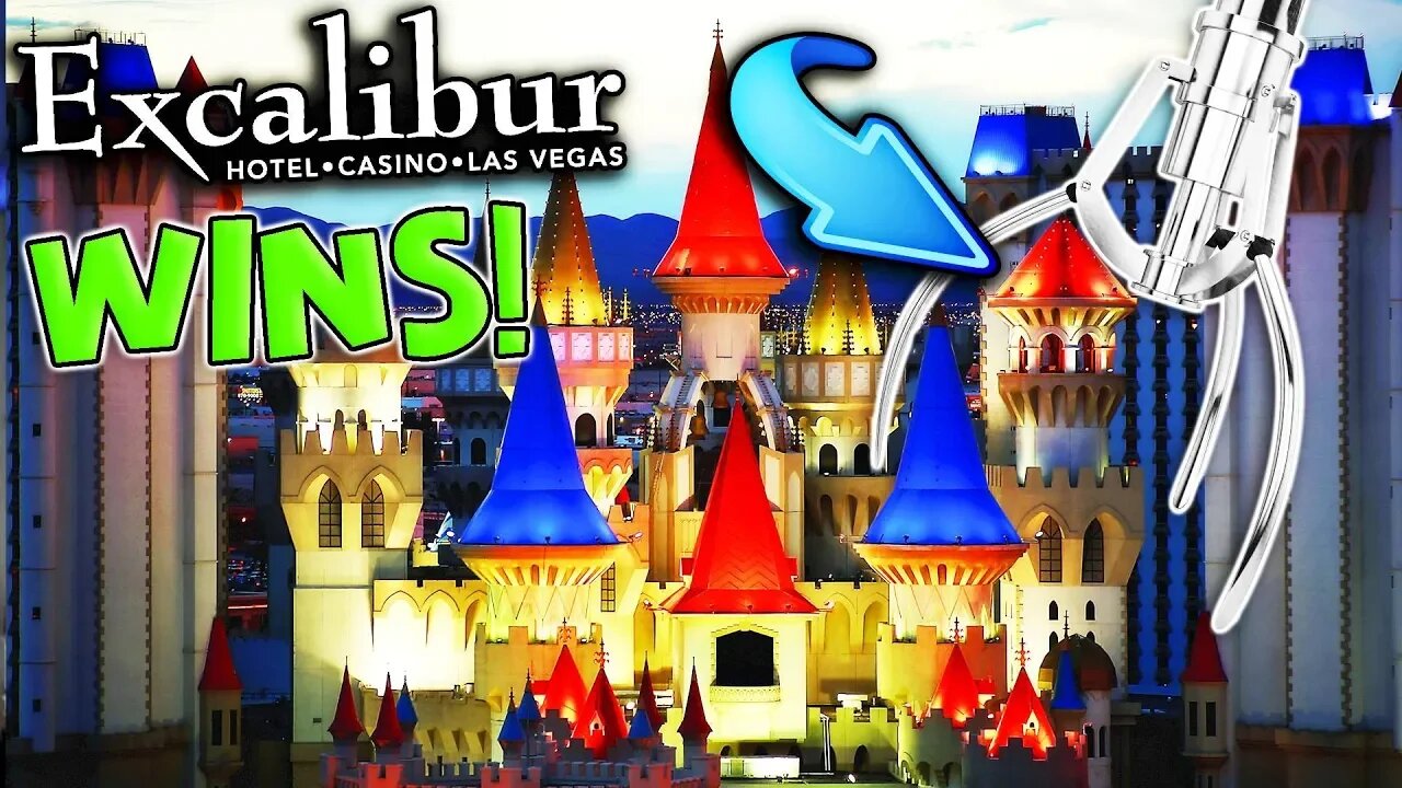 WINNING AT EXCALIBUR ARCADE! (Las Vegas, Nevada)