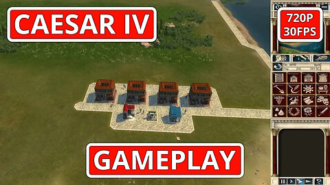 Caesar IV: Gameplay - (PC HD) [720p30FPS]