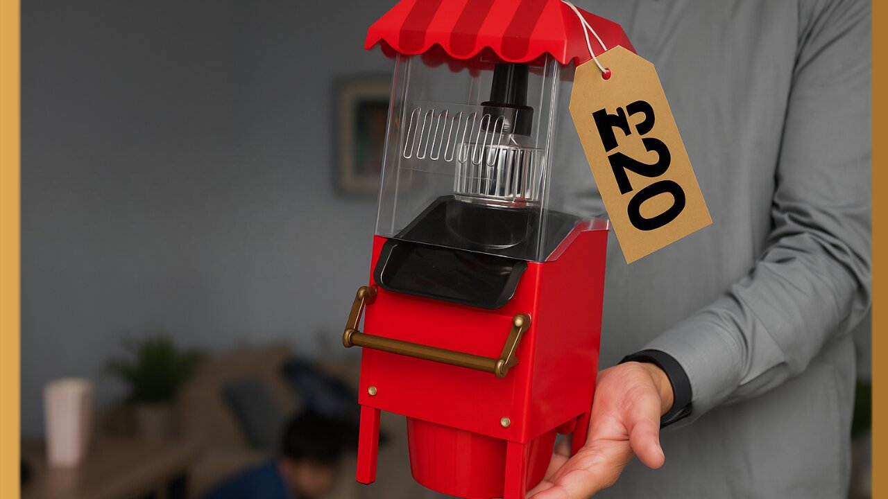 How GOOD is a £20 Popcorn Maker?