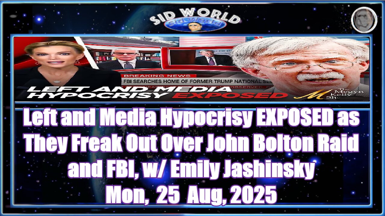 Left and Media Hypocrisy EXPOSED as They Freak Out Over John Bolton Raid and FBI, w Emily Jashinsky
