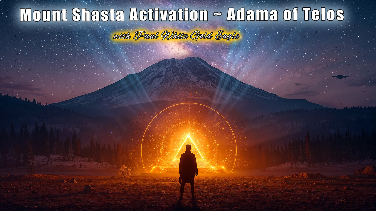 Mount Shasta Activation 🕉 Adama of Telos: 🕉 Crystal Network Is Awakening The Hidden Cities of Light