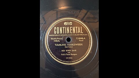 Continental 5048A Tumbling Tumbleweeds