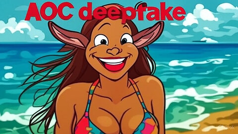 Aoc totally deepfake