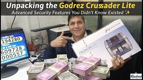 Godrej Note Counting Machine Dealers & Suppliers in Ghaziabad | AKS Automation