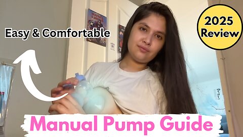 Manual Breast Pump Tutorial | Safe, Easy & Effective #baby #breastfeeding #manualbreastpump #bresat