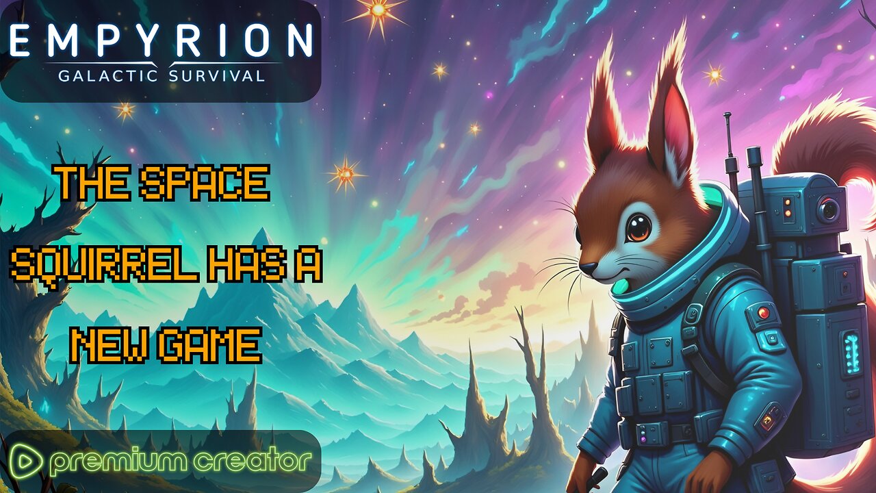 The Space Squirrel has a New Game