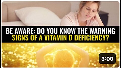 "Recognizing the Warning Signs of Vitamin D Deficiency"
