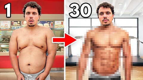 How I Transformed My Body In ONLY 30 Days | like and Follow For More