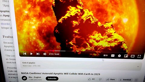 Apophis 99942 2029. Trumpet 1 - 3.