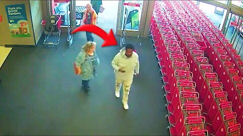 Moments Before Chaos Erupts at Target