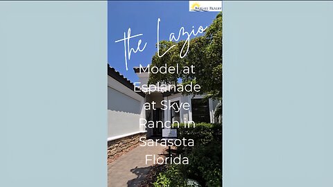 Lazio Model at Esplanade at Skye Ranch in Sarasota FL