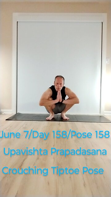 Upavishta Prapadasana / Crouching Tiptoe Pose