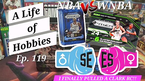 The Battle of the Sexes! WNBA Vs NBA 2024 Prizm. I finally pulled a Clark Rookie Card! e119
