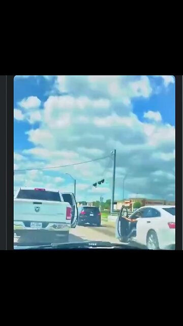 Road Rage - No matter how big the knife is, don't bring it to a gun fight.