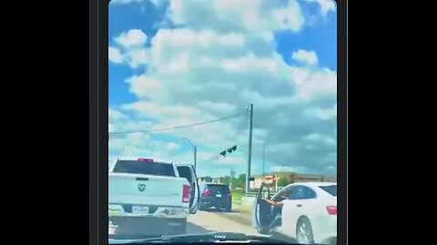 Road Rage - No matter how big the knife is, don't bring it to a gun fight.