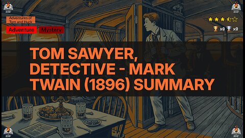 Tom Sawyer, Detective - Mark Twain (1896) Summary (Adventures of Tom and Huck - 4)