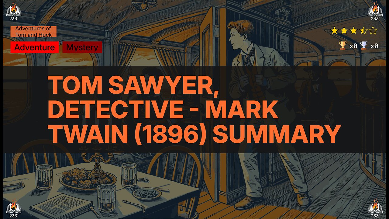 Tom Sawyer, Detective - Mark Twain (1896) Summary (Adventures of Tom and Huck - 4)