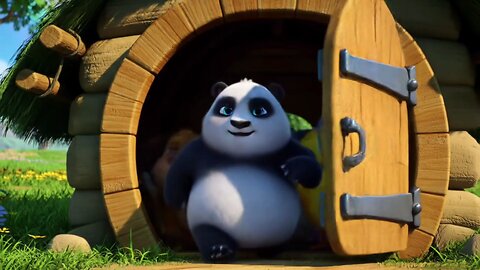Panda uncle cartoon