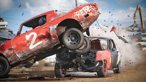 🔥 WRECKFEST 2 24 CARS SPEEDWAY DERBY! 💥 INSANE DESTRUCTION! 😱