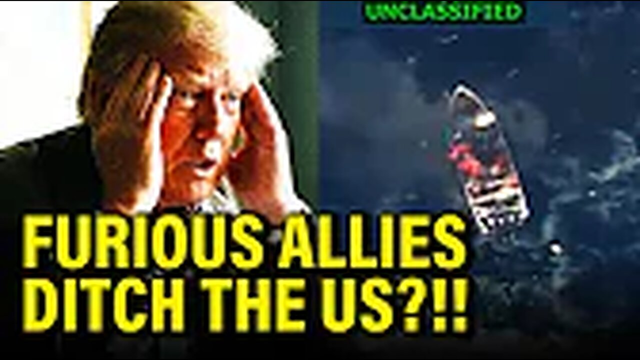 Trump boat attacks BACKFIRE as allies ABANDON US