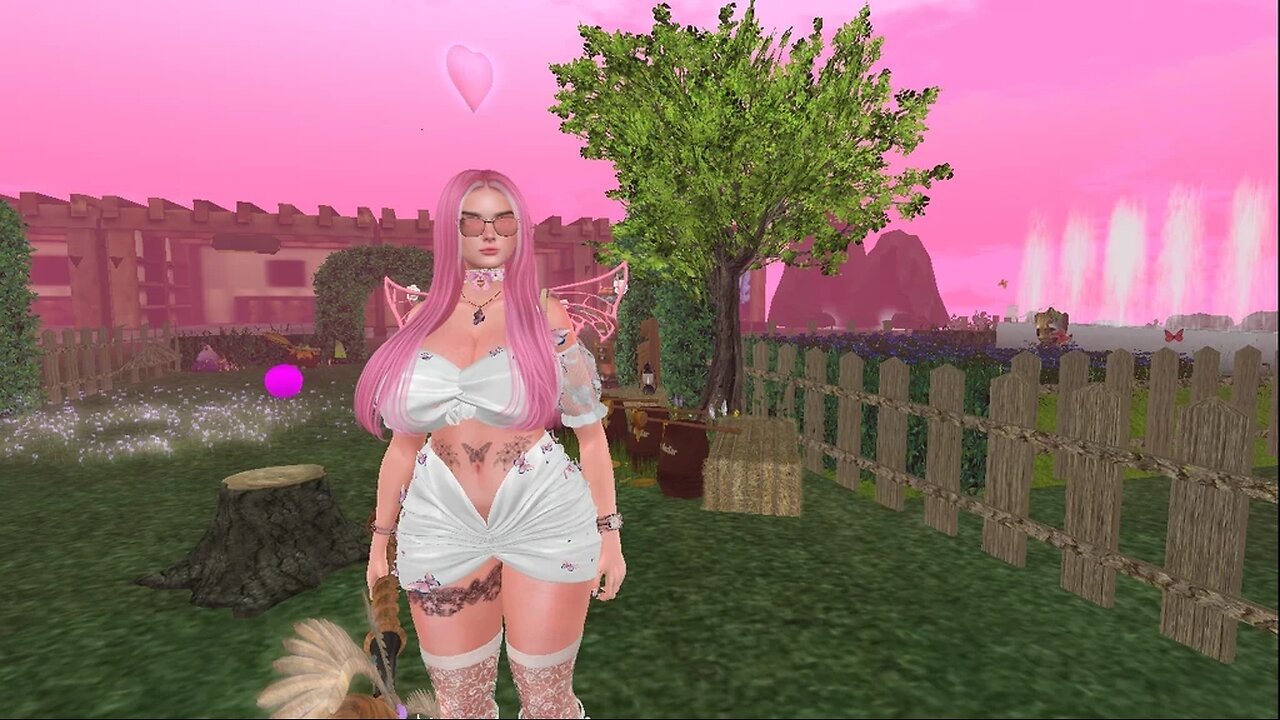 Hunting Butterflies @ Butterfly Blooms, Second Life - Celestial Butterfly Livestream