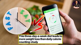 Don't Count Calories, Count TIME! Intermittent Fasting is the BEST Way to Lose FAT!