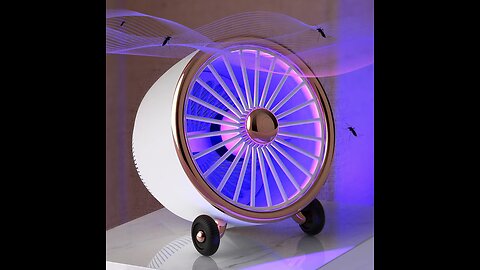 3D Electronic Mosquito Killer -- Portable, Safe & Silent