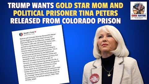 Trump Wants Gold Star Mom and Political Prisoner Released from a Colorado Prison
