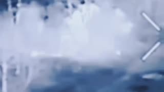 Ukrainian Artillery Corps Firing On Russian Infantry Gathering in the Forest Area