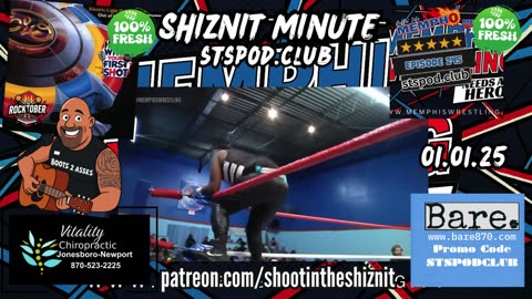 SHIZNIT MINUTE 11.01.25 - BT TALKS MEMPHIS WRESTLING & #SNME!