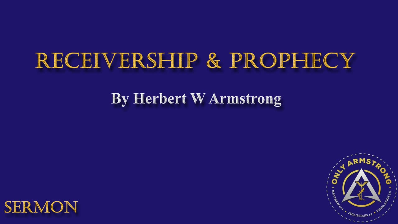 Receivership and Prophecy