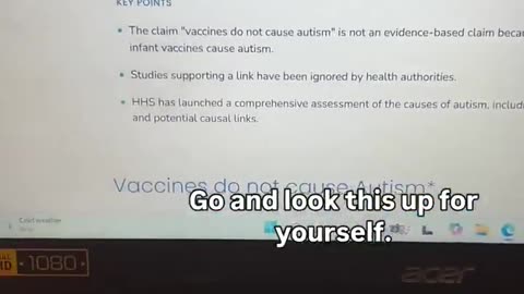 CDC Admitting Vaccines Cause Autism?!...