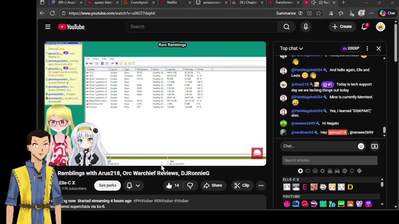 Elle & Ronnie tech. support episode!