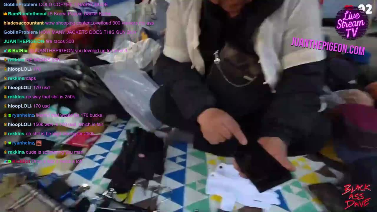 BLACKASSDAVE SOLO IRL LIVE IN SOUTH KOREA