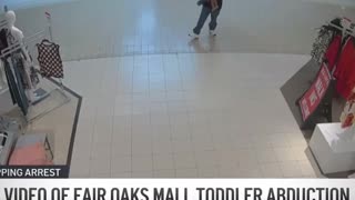 Surveillance video released of a immigrant kidnapping a girl at a shopping mall in Fairfax, Virginia
