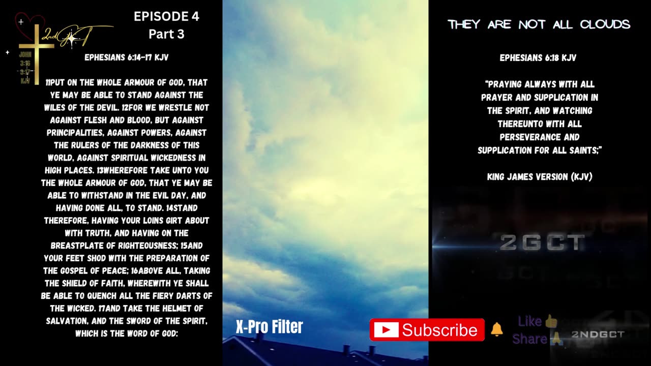 Episode 4 They Are Not All Clouds Ephesians 6:12 KJV We wrestle not against flesh and blood #faith