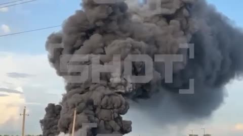 🔥 In Moscow region the area of ​​burning fuel and oil warehouses has increased to 21,000