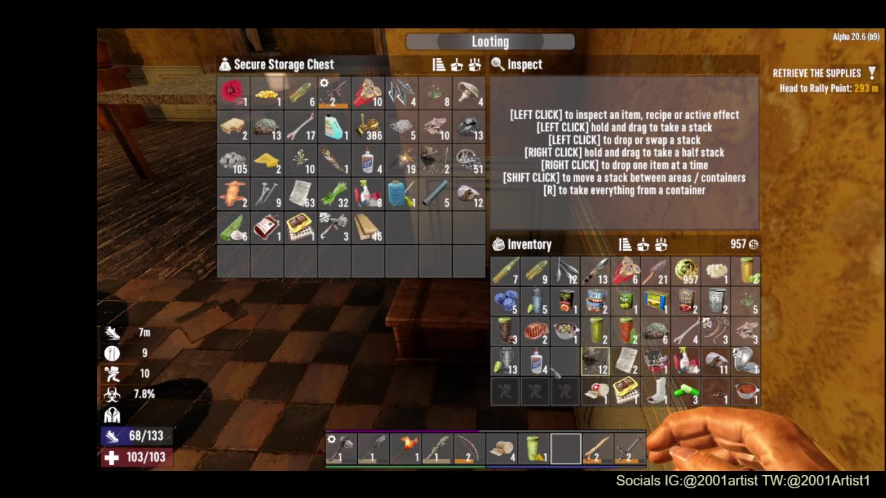 7 Days to die (s1,part 2) Side quest and building up