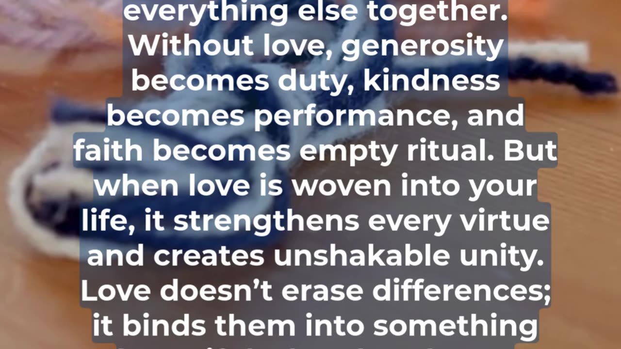 Bound Together in Love