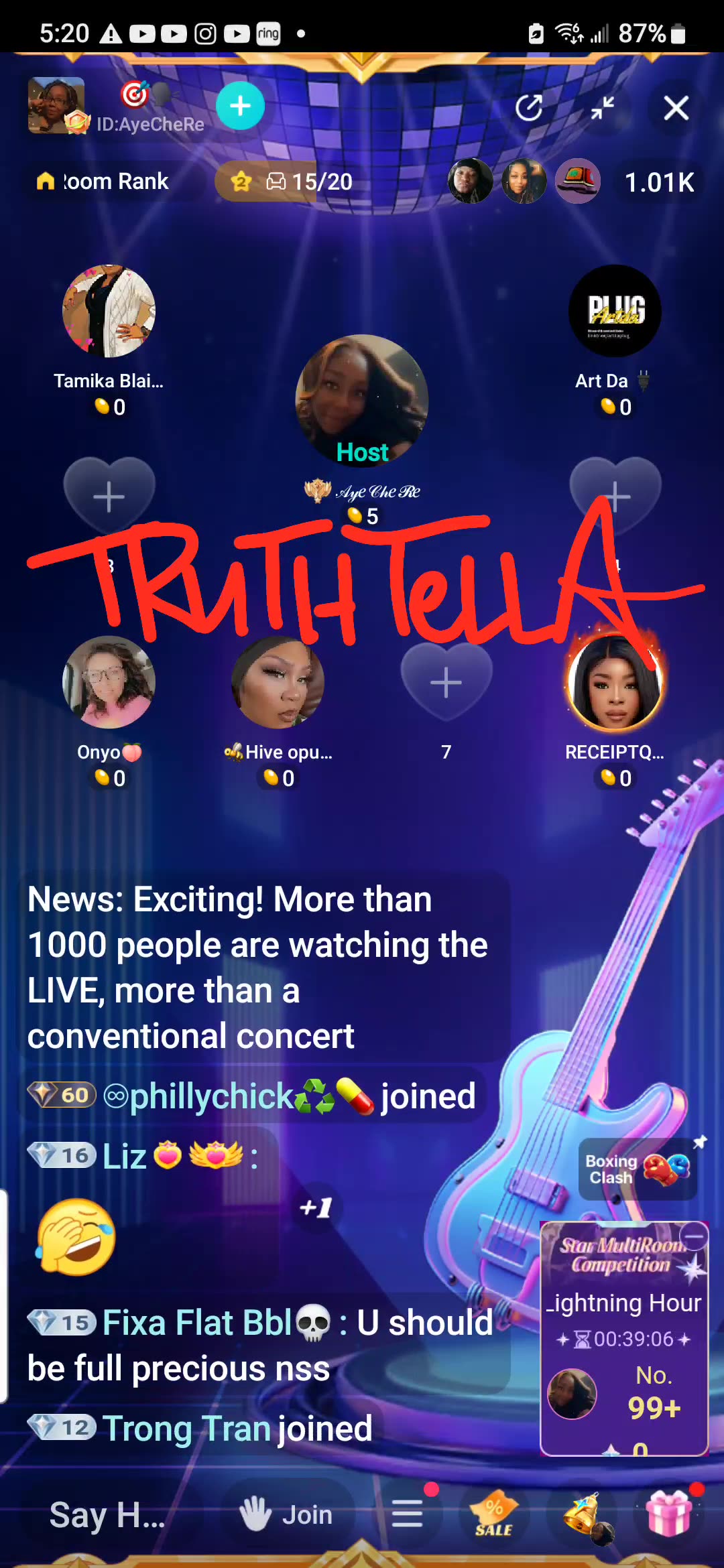 RECEIPTQUEEN VS. ZEROFUXGVN ON AYESHERE PANEL