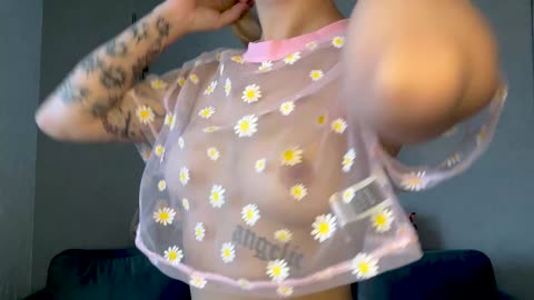 🏷️ [4K] TryOn Haul: Wonderful Transparent Daisy Shirt | Polly M's Elegant Lingerie Review