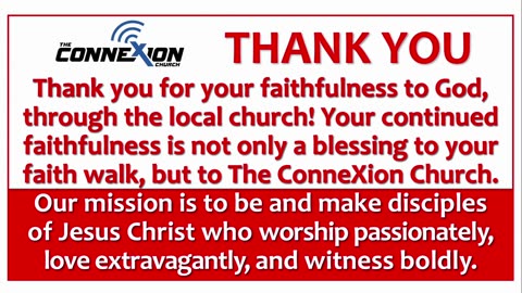 May 4, 2025 10:30am Modern Worship Service