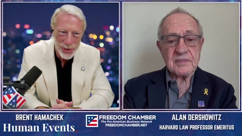 Human Events Media Group VP Brent Hamachek Interviews Alan Dershowitz