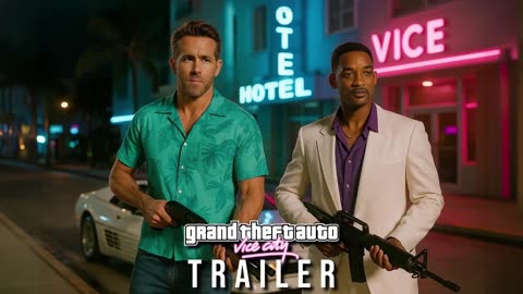 Grand Theft Auto- Vice City - Live Action Trailer _ Ryan Reynolds, Will Smith - Concept Trailer