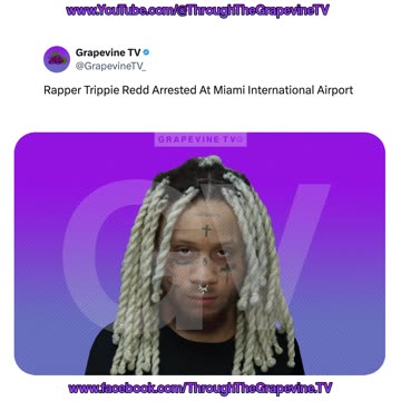 Trippie Redd Arrested At Miami International Airport