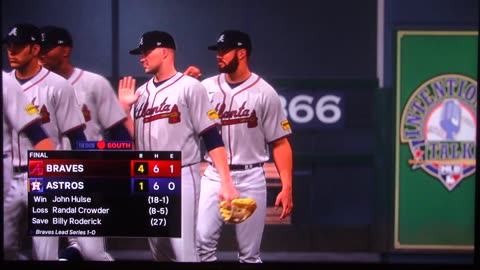 MLB The Show: Atlanta Braves vs Houston Astros (S17 G109)